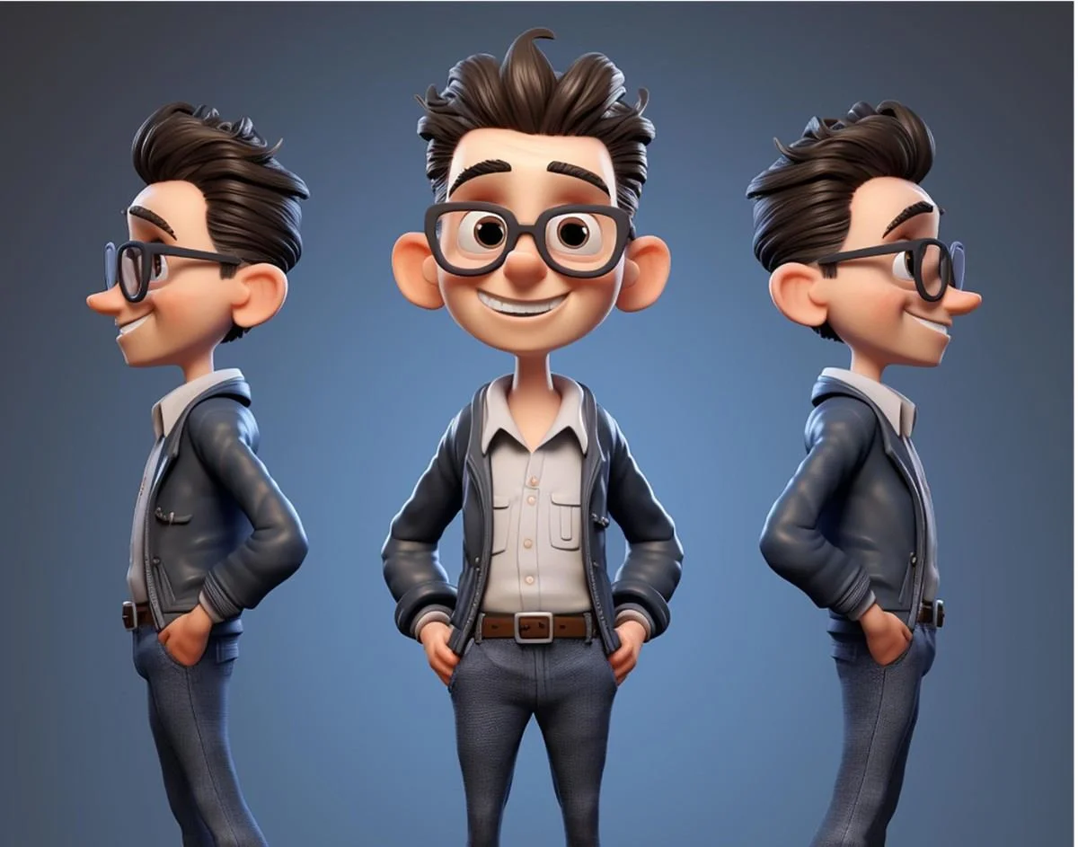 3D character design portfolio