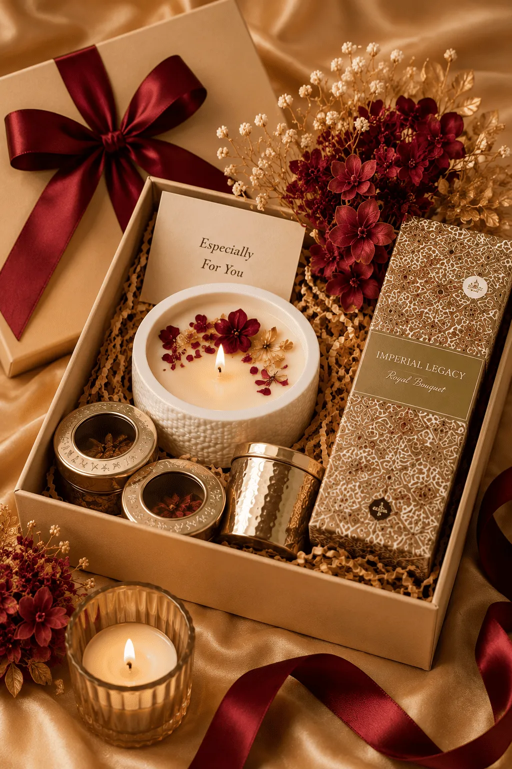 Handcrafted luxury gift hamper