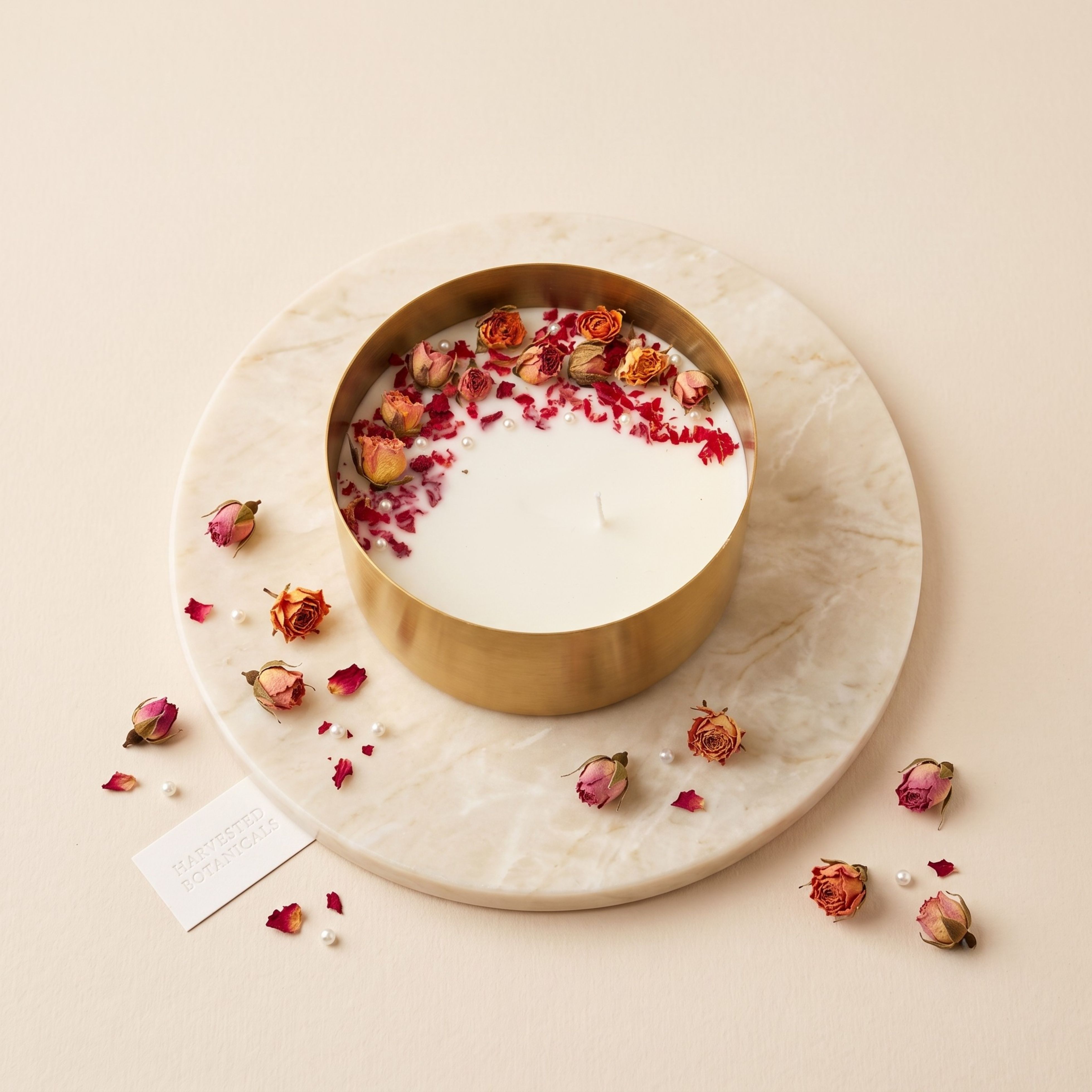 Rose Petal Elegance Candle